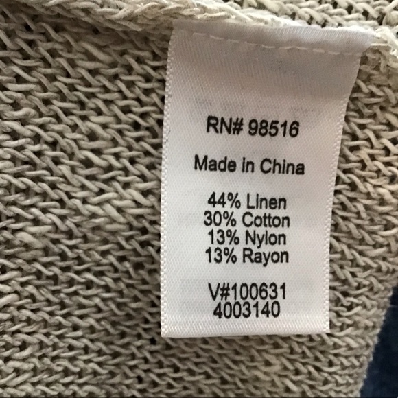 COLDWATER CREEK women’s 1 button long sweater  XL - Picture 5 of 6